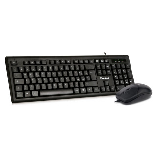 HAMLET KIT TASTIERA E MOUSE USB SERIE 200 BUSINESS